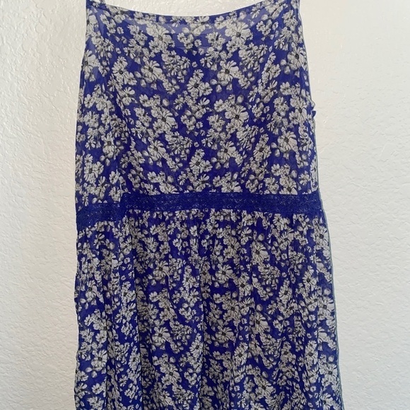 Madewell Blue Floral Thin Strap XS - Picture 4 of 4
